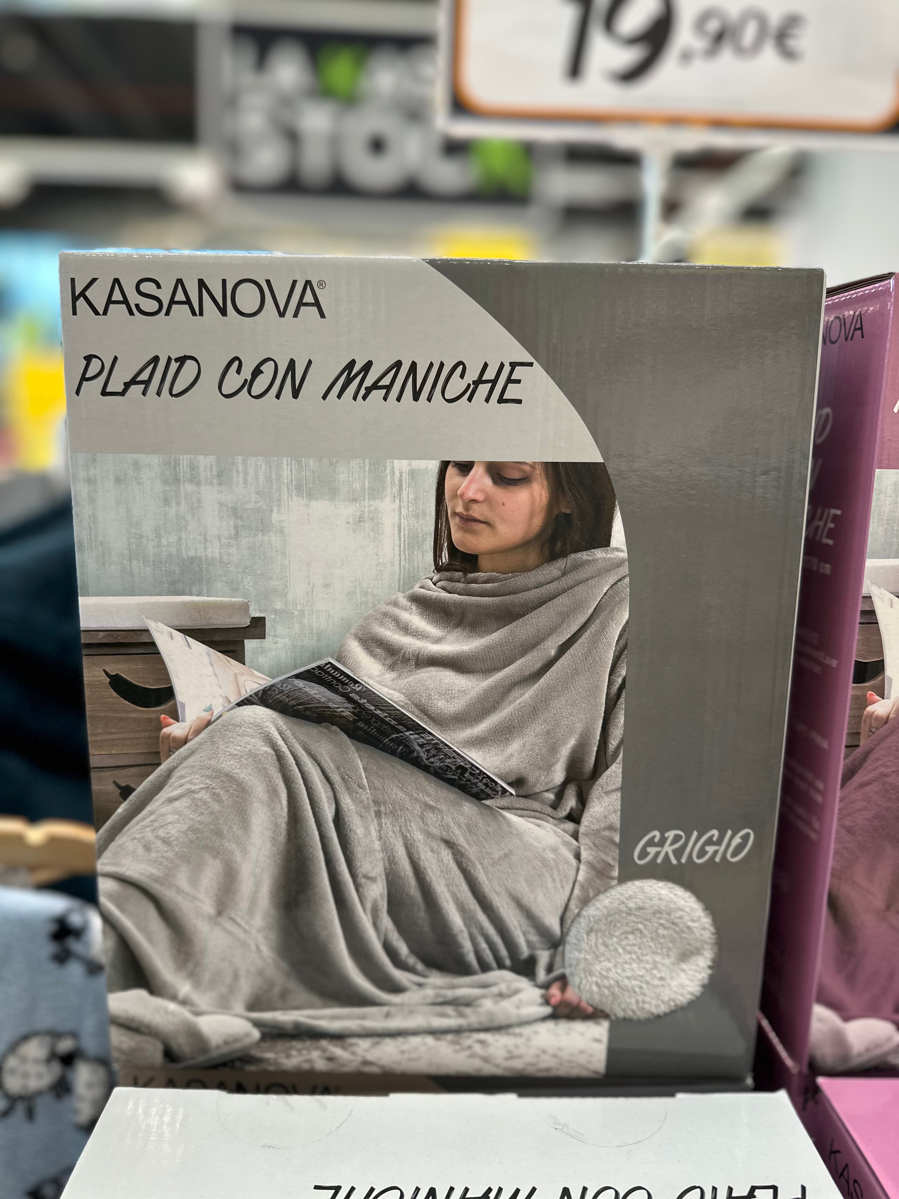 Plaid con maniche color  Plaid con maniche color